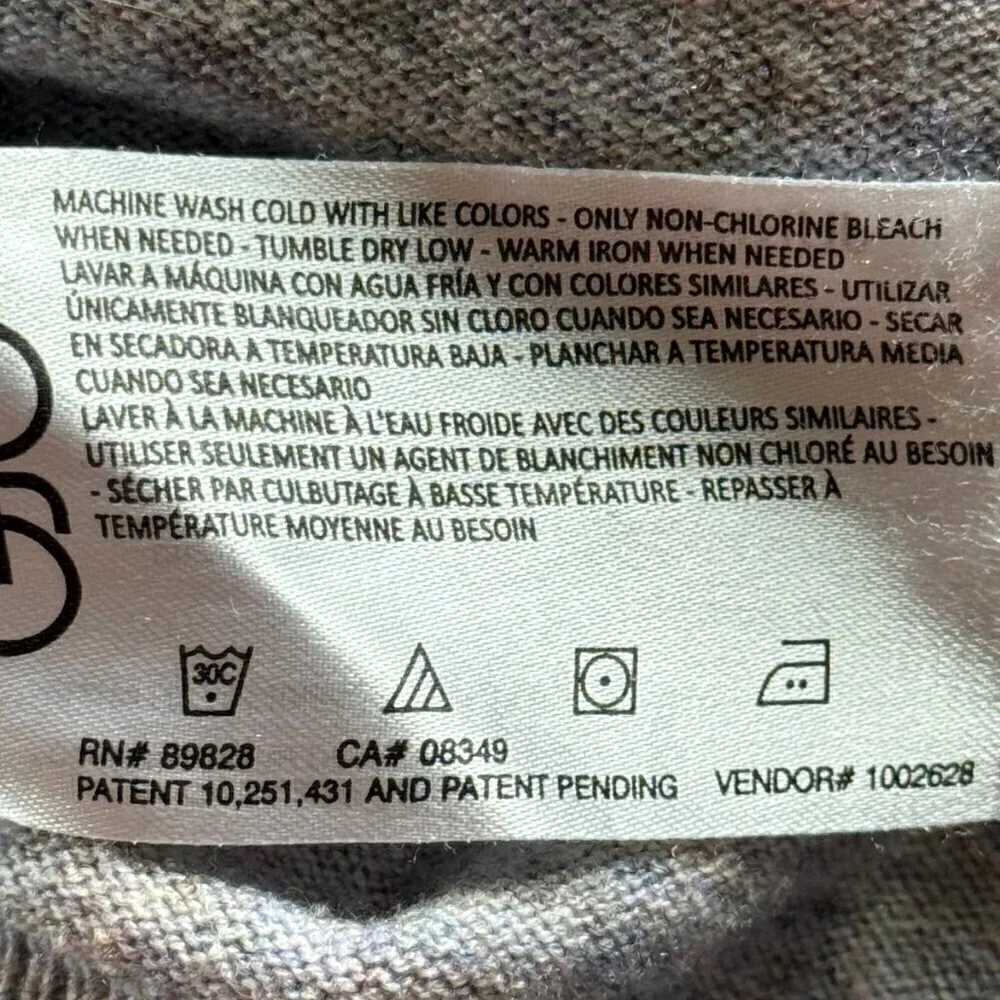 Ella Moss Women's Puff Sleeve Lightweight Gray Sweater Juniors Size XXL  * - Picture 7 of 9